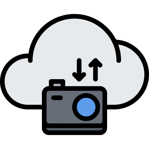 Cloud storage icon