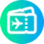 Boarding pass icon 64x64