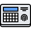 Fingerprint scanner icon 64x64