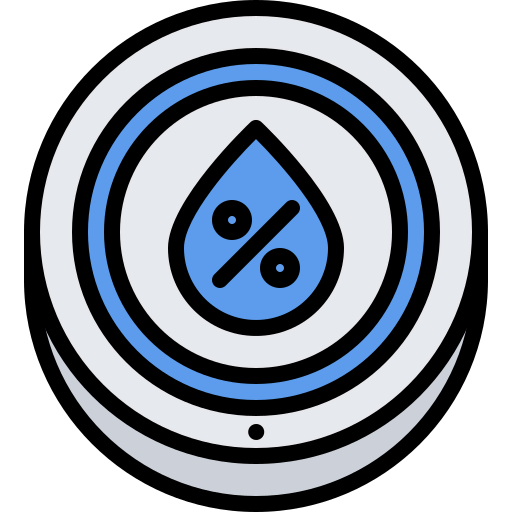 Humidity sensor icon