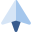 Paper plane icon 64x64