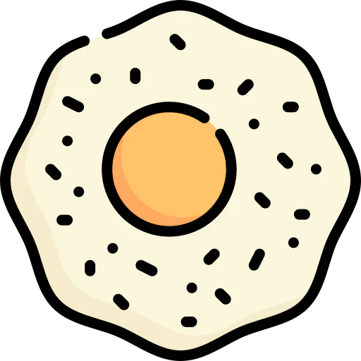Fried egg icon
