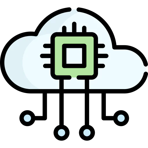 Cloud computing ícono