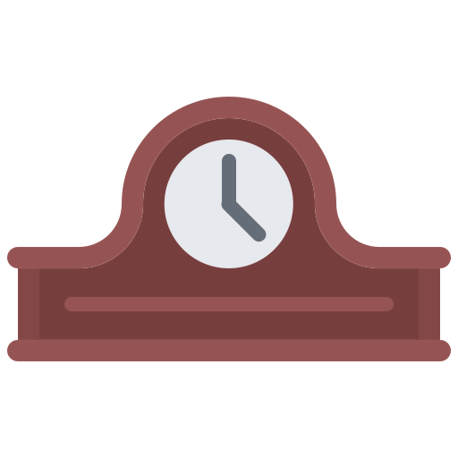 Desk clock icon