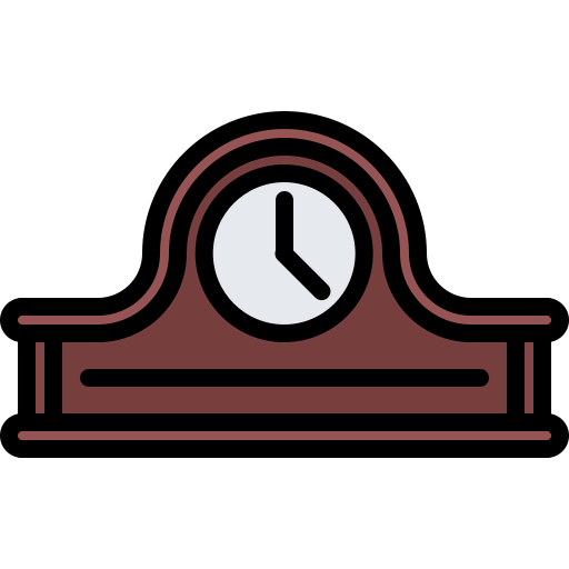 Desk clock icon