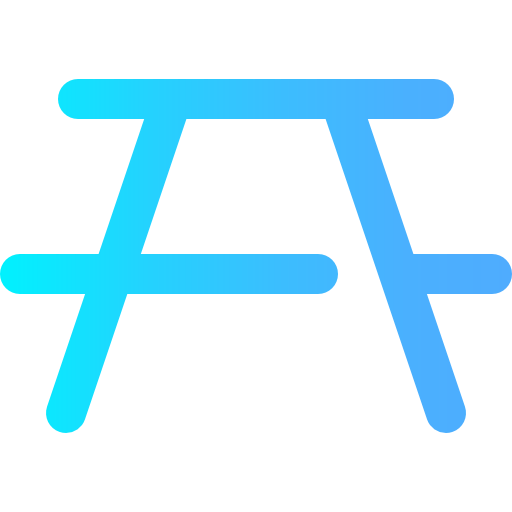 Picnic table icon