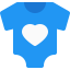 Baby clothes icon 64x64