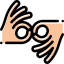 Sign language icon 64x64