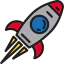 Rocket icon 64x64