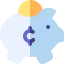 Piggy bank icon 64x64