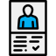 Curriculum vitae icon 64x64
