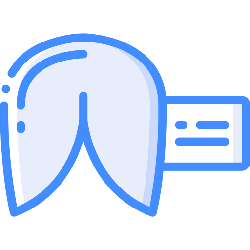 Fortune cookie icon
