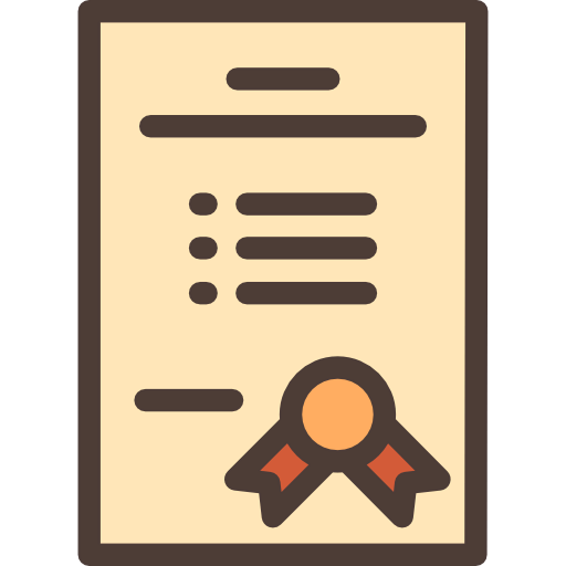 Certificate icon