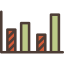 Bar graph icon 64x64