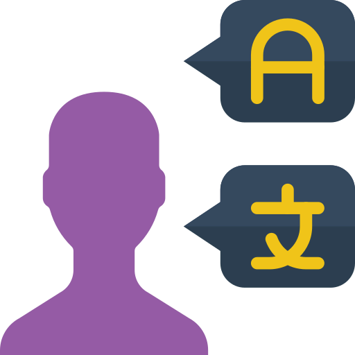 Bilingual icon