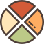 Pie chart icon 64x64