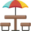 Picnic table icon 64x64