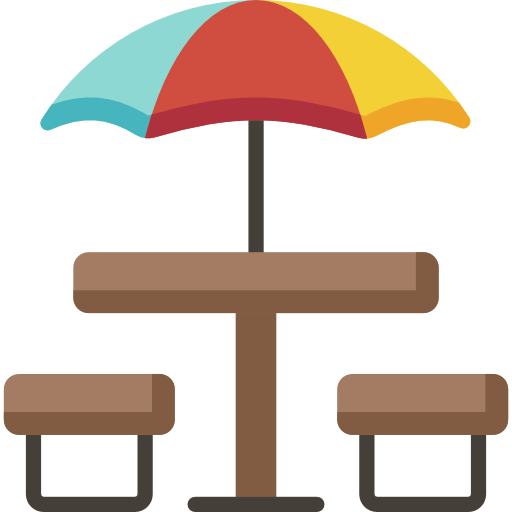 Picnic table icon