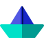 Paper boat ícone 64x64