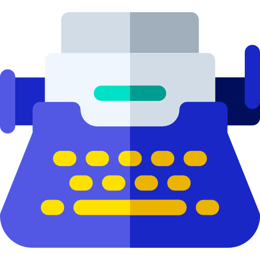 Typewriter icon