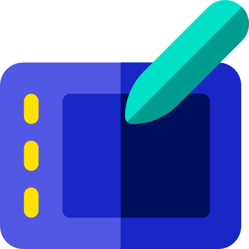 Graphic tablet icon