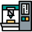 Robot arm icon 64x64
