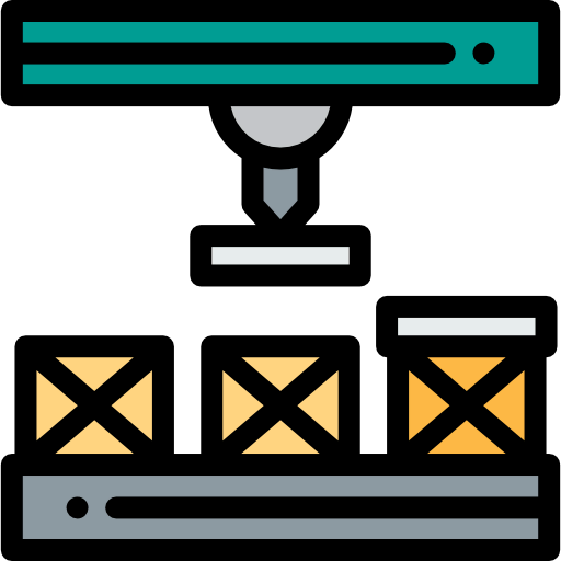 Robot arm icon
