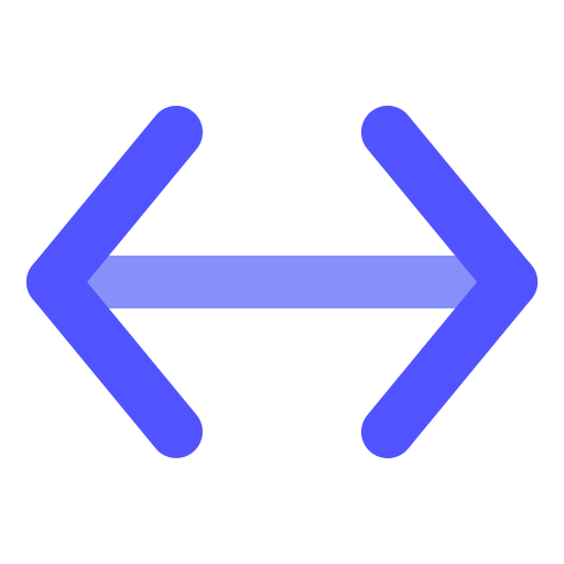 Vertical resize Symbol