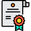 Certificate icon 64x64