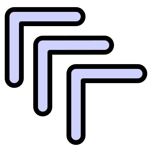 Diagonal arrows icon