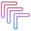 Diagonal arrows biểu tượng 64x64