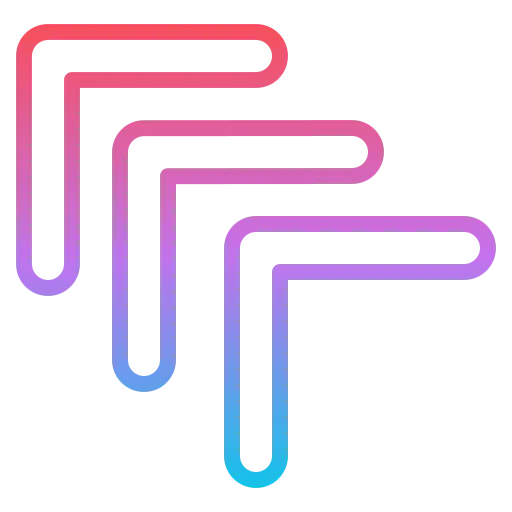 Diagonal arrows icon