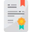 Certificate icon 64x64