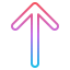 Up arrow icône 64x64