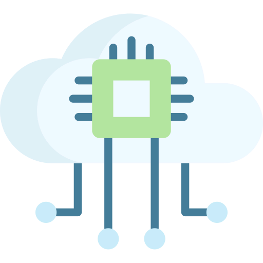 Cloud computing icon