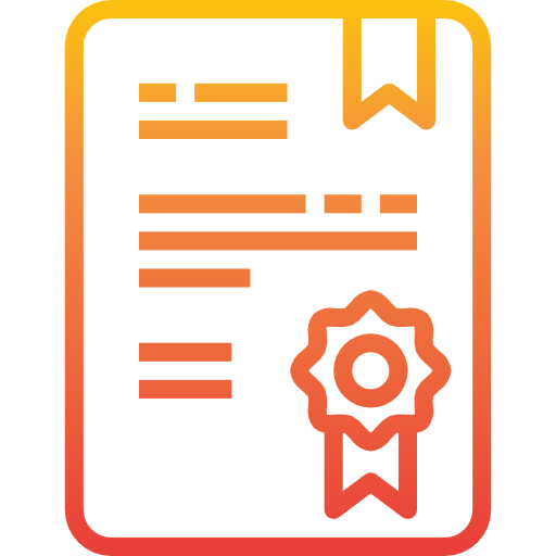 Certificate icon