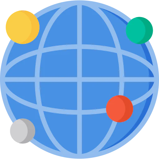 Global network icon