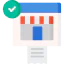 Shopping online icon 64x64