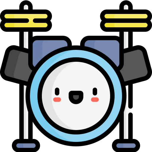 Drum set icon