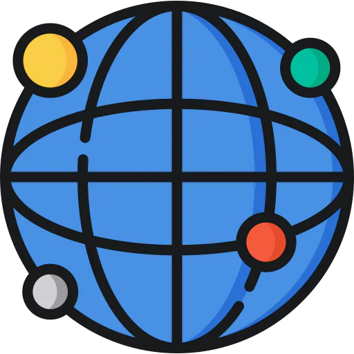 Global network icon