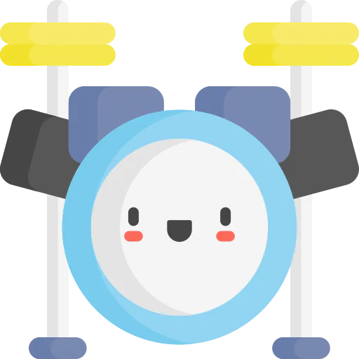Drum set icon