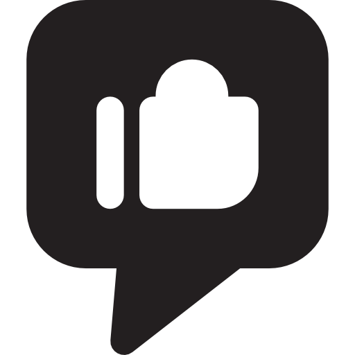 Speech bubble icon