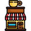 Coffee shop icon 64x64
