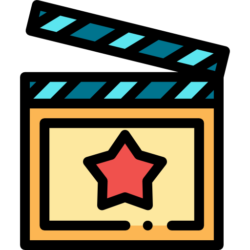 Clapperboard icon