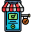 Online shop icon 64x64