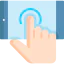 Touch screen icon 64x64