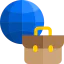 Globe icon 64x64