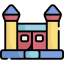 Bouncy castle icon 64x64