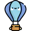 Hot air balloon icon 64x64