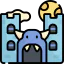 Haunted house icon 64x64